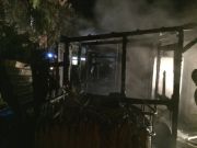 Brand - Gartenhaus